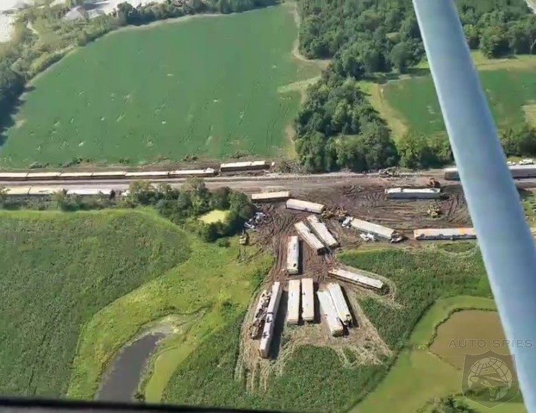 Missouri Train Derailment Totals 44 Carloads Of Short Supply F-150 Pickups And Vans